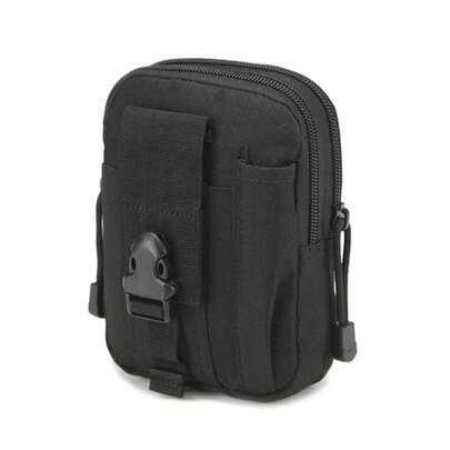 Bolsa Molle con cinturón para hombre, bolsa de herramientas de supervivencia de bolsillo pequeño para correr, viajar, acampar, cazar, Airsoft