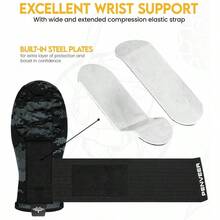 Baseball Sliding Mitt Youth Adult, Sliding Glove Baseball, Softball Sliding Guard, Left And Right Hands - Youth + Black Camo - View 4