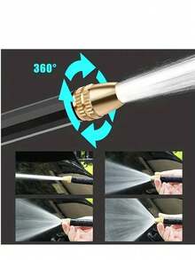 1pc New Extendable Garden Hose 25 Feet-100 Feet-Durable Hose Expandable Hose Pipe Set - Multicolor - View 8