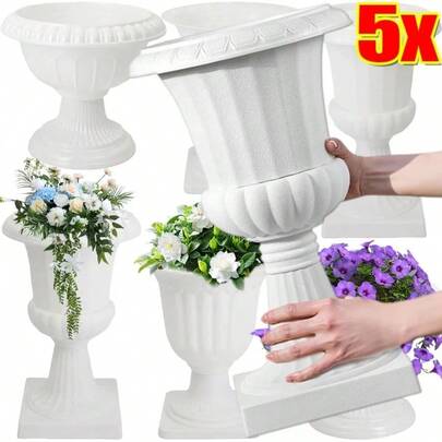 5Pcs Plants Slug Bell Protective Covers, Durable Agricultural Snail Collars Pest Control Trapper, Insect Proof Flower Pot Rings Garden Supplies, Lightweight Sturdy Design To Prevent Slugs Snails And Harmful Insects, Easy To Install And Reuse, Suitable For Flower Pots Vegetable Beds Herb Gardens, Perfect For Indoor Outdoor Agricultural Plant Protection, Compact Size Fit Most Flower Pots, Practical Garden Tools For Plant Lovers To Protect Seedlings And Plants