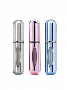 1/4/5/10Pcs 5ml Refillable Perfume Atomizer Bottle, Mini Portable Spray Container For Fragrance Travel Refill, Multicolor Empty Perfume Bottle, Compact Toiletry Accessory For Travel Essentials, Summer Vacation, Weekend Trips And Holiday Gift - Multicolor - View 23