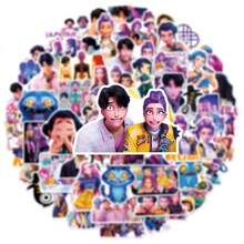 60pcs Cartoon Witch Hunting Team Graffiti Stickers, Waterproof For Luggage, Computer, Phone Case, Tablet, Skateboard - Multicolor - View 5