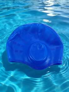 男女通用防水泳帽 - 高弹力护耳长发帽 - 大号硅胶潜水帽,男女通用泳帽,专业工厂直销,硅胶成人女士泳帽,防水防雾长发适用 - 彩色 - 查看 21