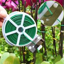 Multi-Functional Garden Binding Tape, Reusable Self-Cutting Iron Wire Cable, Suitable For Flowers, Plants, Vines - Multicolor - View 7