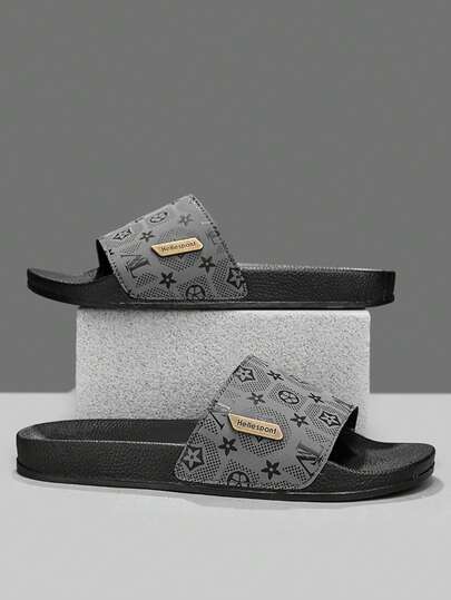 Dép nam, dép xăng đan thời trang, dép đi trong nhà đế dày mùa hè mới, dép chất lượng cao, dép tối giản thoải mái với đế EVA mềm mại, đàn hồi cao.