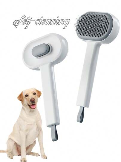 1 set Premium Kit de démêlage pour animaux de compagnie, comprend un démêloir Perro et un gant de démêlage, parfait pour éliminer les poils en excès des chiens et des chats, kit de toilettage et de nettoyage pour animaux de compagnie, cadeau pour les propriétaires de chiens, outil de démêlage efficace, brosse à double face, doux pour la peau, réduit les poils lâches, masse l'animal de compagnie, convient aux races à poils longs et courts, utilisation intérieure, accessoire de nettoyage domestique, produits essentiels pour les soins des animaux de compagnie, outils de toilettage autonettoyants, éliminateur de poils d'animaux de compagnie tout-en-un