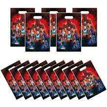 10pcs Theme Party Bags, Random Style Gift Candy Bags For Birthday, Halloween - Multicolor - View 2