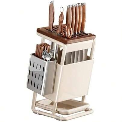 Knife Block, Knife Holder & Roll Bag