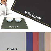 Customizable Large Size Diatomite Pet Food Bowl Mat With Anti-Slip Rubber Bottom, Suitable For Dogs, Durable And Easy To Clean - Multicolor - View 3