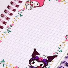 SANRIO 25 片玉鬼沟旋律贴纸可爱 DIY 记账套装带线圈笔记本吊坠学校用品、文具用品、学习用品、完美派对礼物、粉丝节日礼物。 - 彩色 - 查看 8