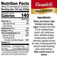 Delicious Pork And Beans Canned Meal, Quick & Easy Family Favorite Food, Hearty & Flavorful Side Dish For Any Occasion, Pint Size Can For Home Cooking - 豬肉豆 - 查看 4