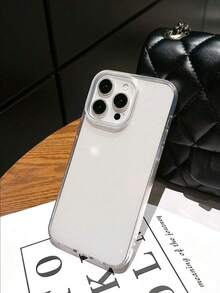 极简屏幕保护超薄透明防摔手机壳，兼容 17/17 Pro/17 Pro Max/15 Pro Max/16 Pro Max/16 Pro/14 Pro Max/14 Pro/13 Pro Max/ 16、17、17 Pro，春季礼物，生日派对佳品 - 無色 - 查看 4