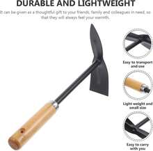ARTIBETTER 2pcs Garden Trowel Set With Wooden Handles, Small Hand Shovels For Planting And Digging, Gardening Tools For Pots And Lawn Care - White - View 8