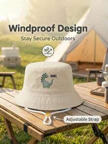 Sombrero de cubo para bebé de 2-6 años, sombrero de cubo infantil lindo, reversible, para primavera, otoño y verano, protección solar y sombra, sombrero delgado - 1PC - Ver 6