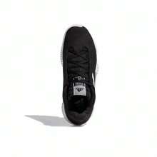 adidas Pro Bounce Low 低筒 休閒運動基礎籃球鞋 男款 白黑色 - 黑白 - 查看 4