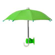 带拳头吸盘的手机伞，防晒通用迷你防风遮阳伞，手机配件 - 彩色 - 查看 12