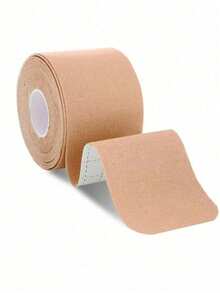 1 Roll Invisible Self-Adhesive Breast Lift Tape, Strapless Bra Cups Enhancer Pads For Women - Beige - View 6