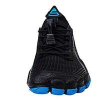 Water Shoes For Men Barefoot Quick-Dry Aqua Sock Outdoor Athletic Sport Shoes For Kayaking, Boating, Hiking, Surfing, Walking - blackBlue - 查看 3