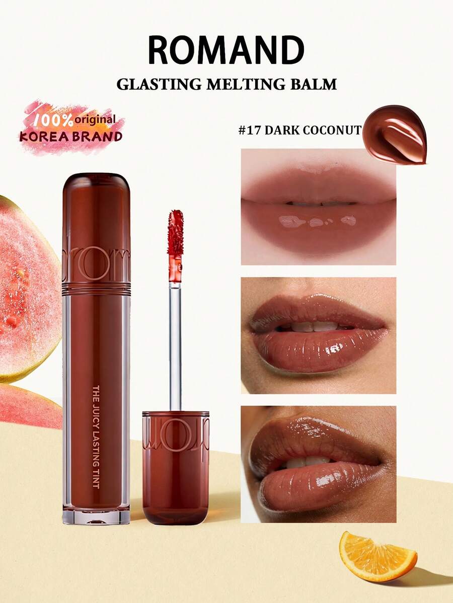 Rom&nd 2.0 Fruit Juice Lip Gloss, 37 Totoro Collaboration Edition, Suitable For Daily Makeup, Can Be Given As Gift To Girlfriend - 17 - View 1
