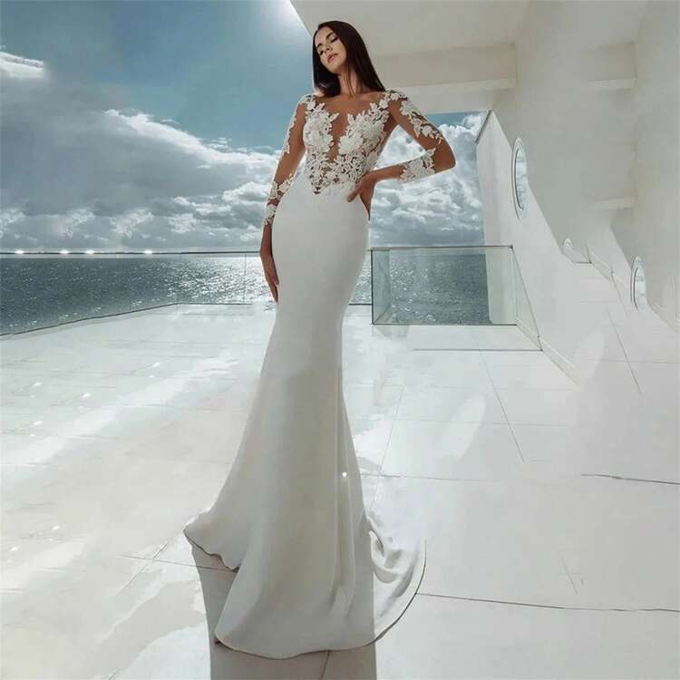 Wedding Dresses - trắng - Xem 3