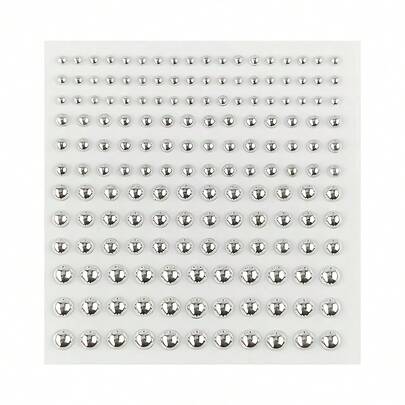 3/4/5/6mm Fake Lip Rings, Eyebrow, Face Decorative Stickers, Acrylic & Metal Clip-On Lip Rings