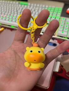 1/4个装优质水鼠毛绒钥匙扣，可爱背包挂件，情侣个性化钥匙圈，女士包包挂饰，汽车钥匙链，适合圣诞节、母亲节、新年、生日、返校季、派对礼物 - 多色2 - 查看 8