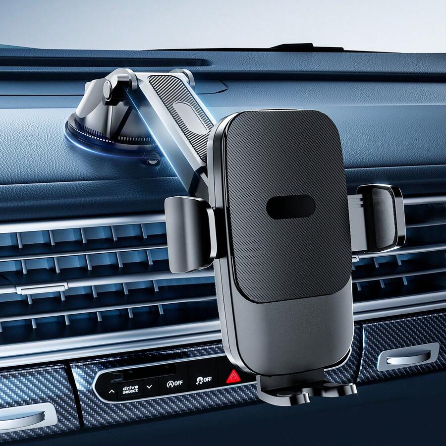 REMAX Universal Car Phone Holder, Dashboard Mount, Adjustable Multi-Angle Phone Holder, Fits 4-7 Inch Phones, Compatible With IPhone And Android, Car Accessories, Essential For Driving - XK156 - View 1