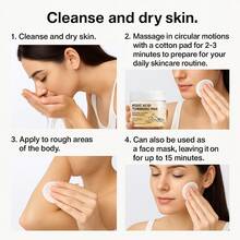 【提亮肤色，均匀肤色】甘醇酸姜黄清爽洁面棉片，提亮暗沉肤色，改善肤色不均；烟酰胺水杨酸，净化毛孔；舒缓保湿护肤棉片 - 全部 - 查看 8