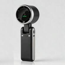 3-In-1 Portable Handheld Turbo Fan, Foldable Neck Fan And Desktop Fan With Neck Strap, 3600mAh Rechargeable Battery, Personal Air Cooler For Outdoor Sports, Camping, School, Office And Summer Use. - Multicolor - View 12