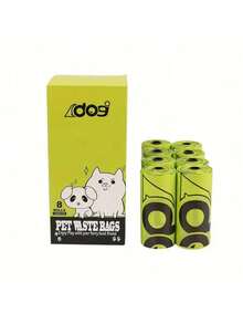 Extra Large Lavender Scented Bags, Thick Leak-Proof Pet Waste Bags, Suitable For Handling Animal Excrement, Made Of PE Material, Green Color, Suitable For Kittens, Puppies, Large And Small Animals - Multicolor - View 7