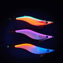 Avlcoaky 3件套带钩沉水假饵，适用于淡水和海钓，适用于弯嘴鲈鱼 - 彩色 - 查看 6