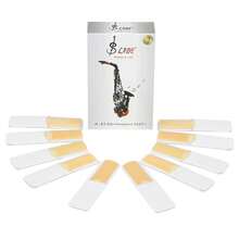 10 Pcs Sax Reed Whistle Piece 2/2.5/3 Saxophone Reeds Traditional Reeds Clarinet Reed Wind Instrument Accessories - Multicolor - View 11