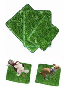 Pet Lawn Pee Pad Dog Toilet Artificial Lawn Large And Small Pee Pad Urine Basin Simulation Turf Pet Training Lawn Pad - Multicolor - View 9