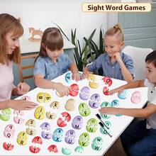 hoojojo 68pcs Letter Flashcards, Creative Eggshell Letter Matching Cards, Reusable Early Learning Cards, Classroom Group Game, Family Educational Tool - Multicolor - View 3