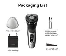 PHILIPS Máy cạo râu điện S3216/12 với chức năng tỉa râu mai, động cơ mạnh mẽ, có thể rửa sạch hoàn toàn, cho khả năng cạo sát và sạch sẽ, thời lượng pin dài, sạc nhanh, phù hợp cho cả cạo khô và cạo ướt. - màu đen - Xem 7