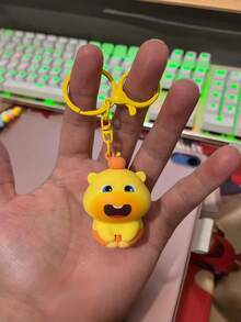 1/4个装优质水鼠毛绒钥匙扣，可爱背包挂件，情侣个性化钥匙圈，女士包包挂饰，汽车钥匙链，适合圣诞节、母亲节、新年、生日、返校季、派对礼物 - 多色2 - 查看 13