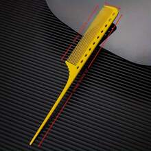 5-delars professionella klippkamset för salong, inklusive svanskam, klippkam, styrkam med markeringar - Multifärgad - Visa 3