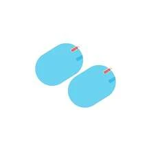 Car Rearview Mirror, Left Rearview Mirror Rain Repellent Film - Enhance Safety And Visibility, Allows Driving In Rainy And Foggy Weather, Full Screen Anti-Fog And Anti-Rain Film - A - View 9