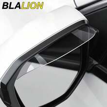 BLALION 2pcs Car Rearview Mirror Rain Eyebrow Protector Universal Rearview Mirror Rain Snow Sunshade Rain Cover  Driving Accessories PKZV - A - View 2