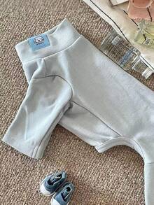 Bodysuit Hewan Peliharaan 4 Kaki Berwarna Polos yang Lembut dan Elastis, Nyaman untuk Dipakai di Rumah, Cocok untuk Anjing & Kucing Kecil dan Sedang - MultiWarna - View 14
