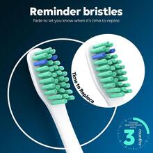 6 Pack Replacement Toothbrush Heads Soft Bristles Deep Cleaning Compatible With Philips Sonicare E Series Essence Xtreme Elite Advance CleanCare For Daily Oral Care - 1 個(4 包) - 查看 4