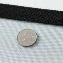 1pc Self-Adhesive Window Screen Mesh, Anti-Mosquito & Insect Net, No-Drill Removable Breathable Mosquito Net For Living Room & Bedroom Windows - Gray Mesh With Black Border - View 5