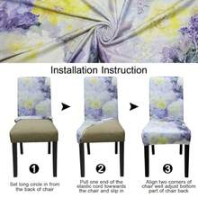 Kitchen Chair Covers - 02 Flores - View 6