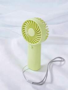Mini Handheld Electric Fan With Lanyard, Lightweight & Cute, Battery Not Included, Suitable For Office, Outdoor, Travel, Camping, Beach And Holiday, Essential For Spring & Summer, Bridesmaid Gift And Bedroom Decor, Unisex - Multicolor - View 12