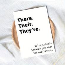 Funny Birthday Card For Best Friend - Humorous Long Distance Friendship Design, Warm Blessing, Unique Gift For Sisters, Friends, Family - Suitable For Any Occasion - A - View 4