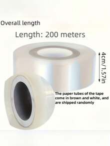 1 Roll Transparent Self-Adhesive Garden Tape - Multi-Purpose Plant Transplanting And Wound Care Tape, Gardening Lover, Garden Tying Knot > Wrapping String - Upgraded Version - View 5