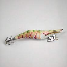 Avlcoaky 3pcs/Set 12cm Shrimp Fishing Lures Luminous Squid Jig Hook - Multicolor - View 6