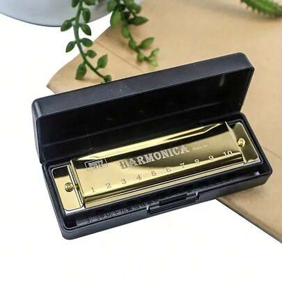 1 chiếc kèn harmonica kim loại chuyên nghiệp 10 lỗ, thích hợp cho người mới bắt đầu, nhạc cụ mini, dùng để gảy đàn guitar, kèn harmonica tròn, kèn harmonica, nhạc cụ, kèn clarinet, kèn harmonica, kèn clarinet, nhạc cụ, nhạc cụ hình tam giác, đàn guitar chuyên nghiệp, kèn harmonica, âm nhạc, nhạc cụ, kèn harmonica kim loại, đàn guitar gỗ, v.v., âm nhạc, kèn harmonica, kèn harmonica, âm nhạc, nhạc cụ, trang trí nhà cửa, quà tặng cho nữ, quà tặng cho nam