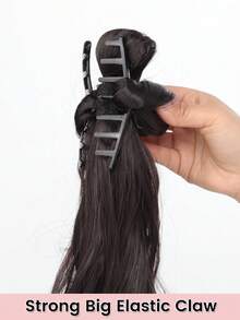 Tóc giả dài 16 inch kiểu Trung Quốc mới, xoăn gợn sóng màu vàng đen, kẹp càng cua, kiểu râu rồng, bướm, buộc lệch bên, chịu nhiệt, tự nhiên, mềm mại, có thể buộc, kiểu cổ truyền Hanfu Cheongsam dành cho phụ nữ dự tiệc và hàng ngày. - Nhiều màu - Xem 9