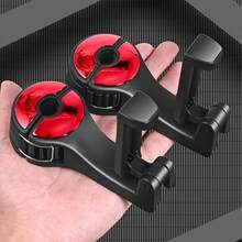 2pcs Adjustable Car Seat Phone Holder With Headrest Mount – Durable ABS Material, Water-Resistant, Car-Compatible; Provides A Secure Grip For Road Trips And Commuting – Car Phone Mount - Multicolor - View 4